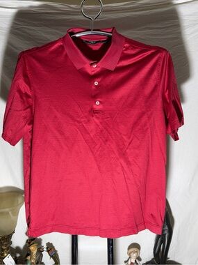 Bobby Jones Crimson Short-Sleeve Polo